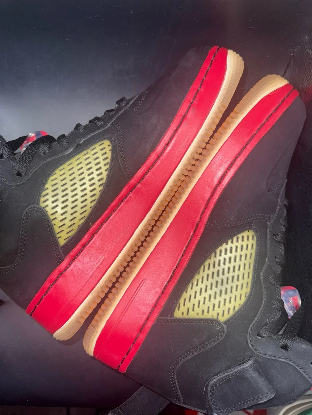 Size 7.5 - Air Jordan Fusion 5 Varsity Red, 318608-062, Never Worn, RARE GRAIL